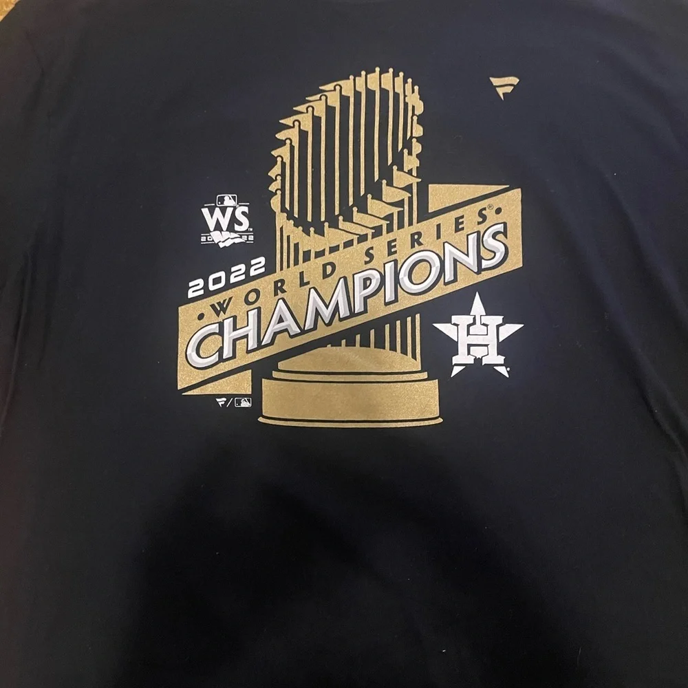 Next Level Houston Astros Shirt Mens Size 2XL 2022 World Series Champions MLB - Picture 2 of 4